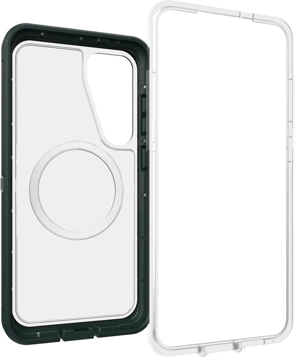 OtterBox Geschikt voor Samsung Galaxy S25 Plus - Defender XT - Hoesje Magnet Cover Groen