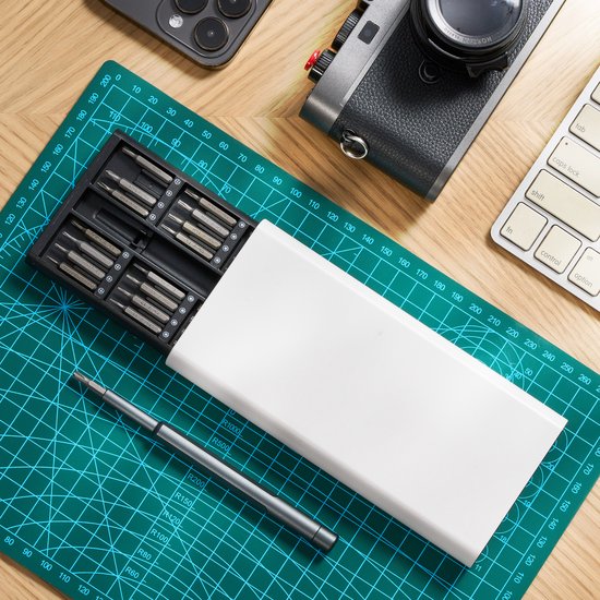 YONO Precisie Schroevendraaierset XL - Torx Bitset - Micro Gereedschapset - Staal - 62 Delig