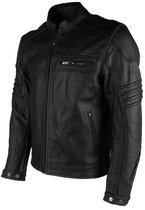 Veste moto DEAN Homme 4 saisons Zwart/ Zwart XL Homologuée CE par MOTOBLOUZ