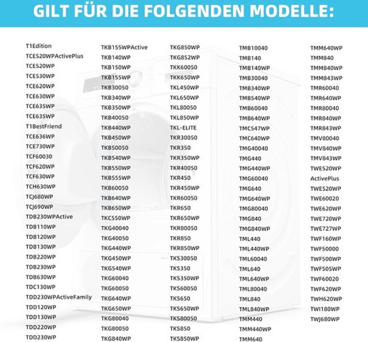 4 stuks - 9164761 droger filters voor Miele T1-serie warmtepompdroger, fijn/grof 207 x 157 x 30 mm wasdroger sokkelfilter — afbeelding 4