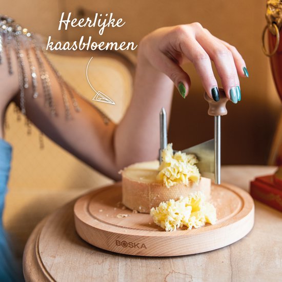 Boska Kaaskruller Amigo - Tete de Moine - Keuken accessoires - Kaasbestek - 22 cm