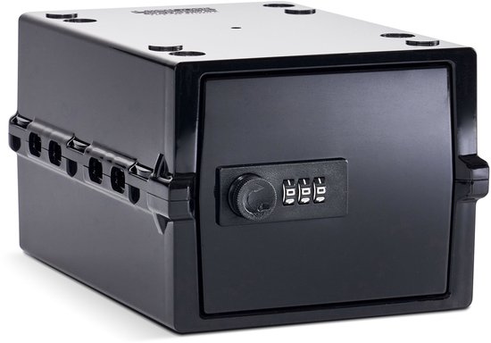 Opbergbox Lockabox Mini ™ avec serrure à combinaison – Armoire à pharmacie verrouillable – Coffre-fort en polycarbonate – Résistant au réfrigérateur et au congélateur – 3 litres – 22,3 x 15,4 x 12 cm
