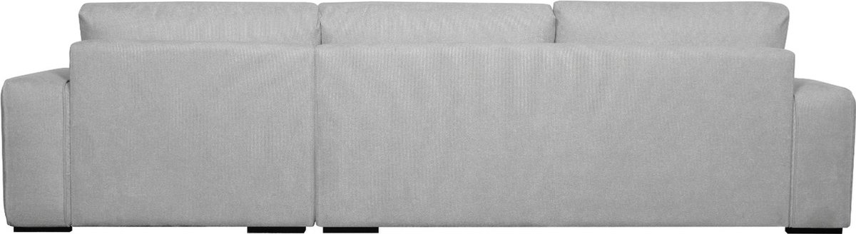 Loungebank Rechts Grijs Stof - 305x105x85cm - Zitdiepte 64cm - Giga Meubel
