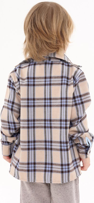 RobyKris Garçons / Filles / Unisexe / Chemise Enfants / Chemise | Manches longues | Flanelle | taille 104-110