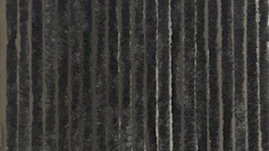 Vliegengordijn Kattenstaarten Antraciet - 100cm x 230cm van Merkloos — afbeelding 2
