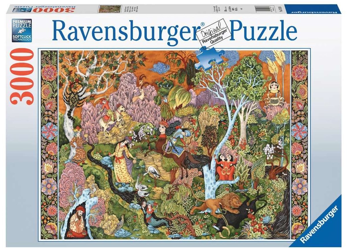 Ravensburger Eeuwige tuin van de zon legpuzzel 3000 stukjes
