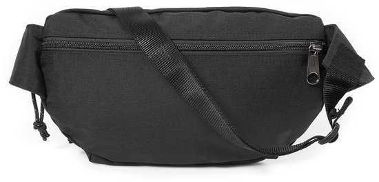 Sac banane Eastpak noir avec compartiment principal zippé et sangle réglable.