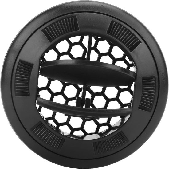DECARETA 20 stuks ventilatierooster, rond, ventilatierooster, 53 mm