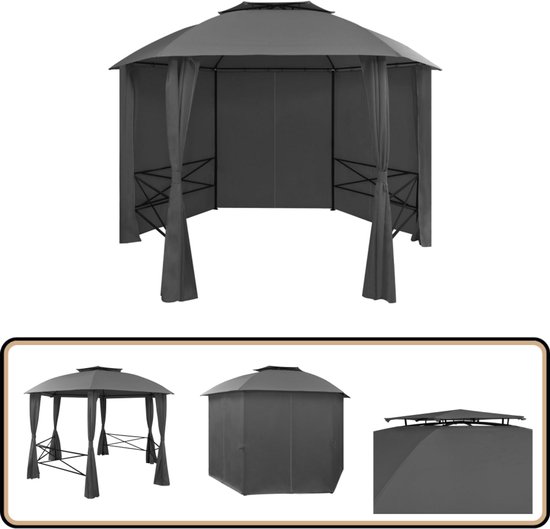 Heavy Duty PVC waterdichte outdoor zeilgordijnen zwarte zijpanelen met doorvoertules voor pergola tuinhuisje patio veranda duurzame 2,8 x 2,5 m weerbestendige hoes