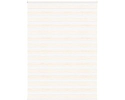 vidaXL - Zebra - rolgordijn - 160x200 - cm - stofbreedte - 155,9 - cm - marmerbeige