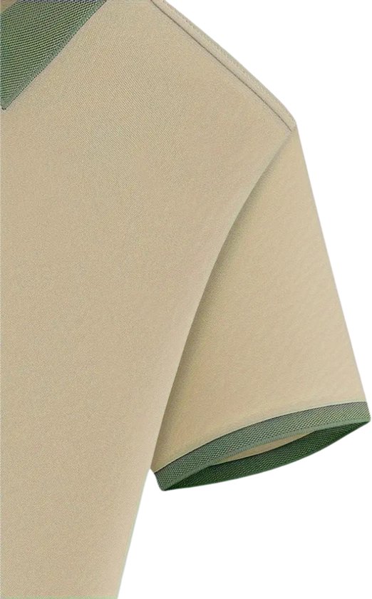 Bovista Golf Shirt Heren - T-shirt - Golfkleding - Golfen - Golf Accessoires - Polo Shirt - Beige - Maat XXL van Bovista — afbeelding 4