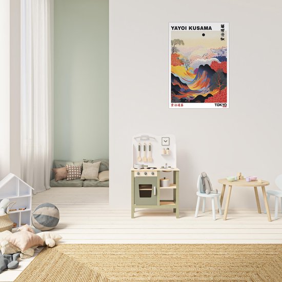 Affiche Yayoi Kusama - Tokyo 1998 30x40 cm