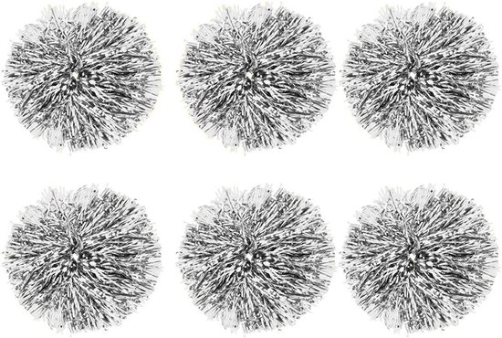 8 kleuren 2 stks Cheerleading Pom Poms Modieuze Cheerleader Pom Poms Sport Party Dans Accessoires(oranje