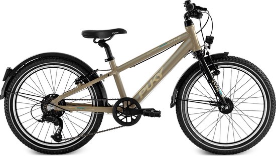 Puky Fiets 20 7gears Cyke dusty sand black van Puky — afbeelding 2