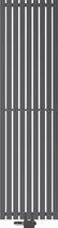 Bol.com Badkamerradiator middenaansluiting 480x1800 mm antraciet met LuxeBath universele aansluitset aanbieding