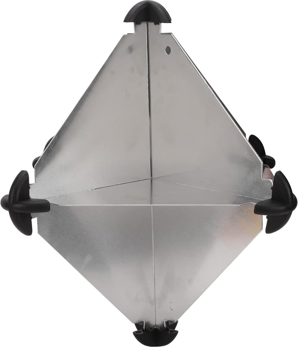10 reflectorkit - Octaëdertype Aluminium reflector Voor Zeilboten Motorboten (12x12 Inch)