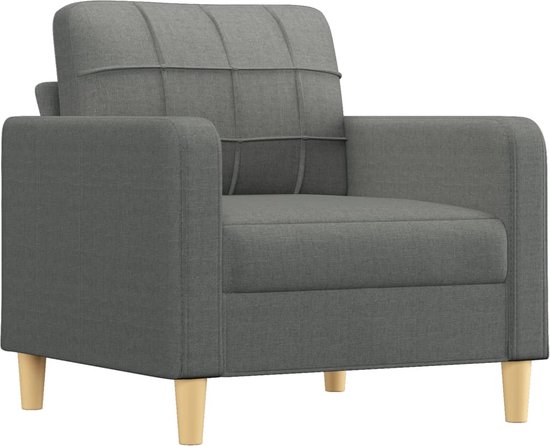 vidaXL-4-delige-Loungeset-met-kussens-stof-donkergrijs