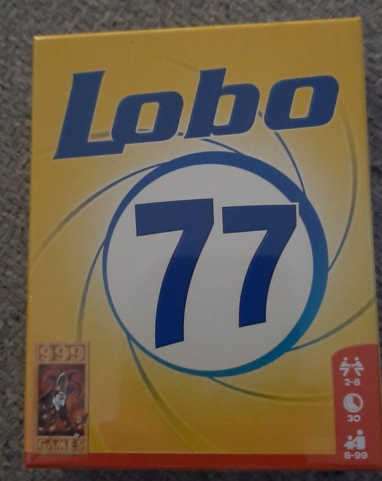 999 games - Lobo 77 - kaartspel - spel kaarten, Games