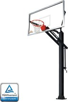 Goalrilla GS72C - Basketbalpaal / Inground basketbalstand - Verstelbaar - TÜV Rheinland certificering - 5 jaar garantie - Backboard 183 x 102 cm - Weerbestendig, gepoedercoat oppervlak - 15 x 15 cm stalen paal