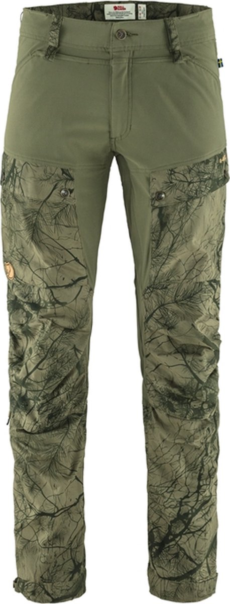 FJALLRAVEN Keb Trousers long 87176 626 625 camo laurel Groen