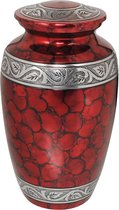 XXL As Urn - 2.2 Liter - Crematie Urn - Uniek - Voor Huisdieren of Menselijk As - Crematie As - Begrafenis Urn - Decoratie Urn - Luxury Red
