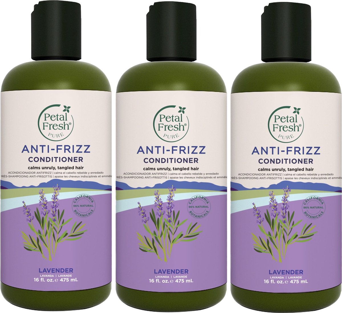 PETAL FRESH - Conditioner Lavender - 3 Pak