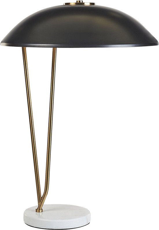 DANTO - Lampe de table - Zwart/ Or - Métal