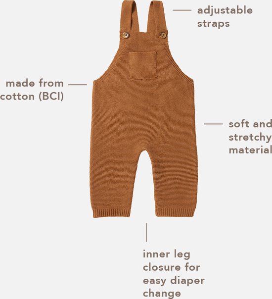 Grey Corduroy Dungarees | La Salopette