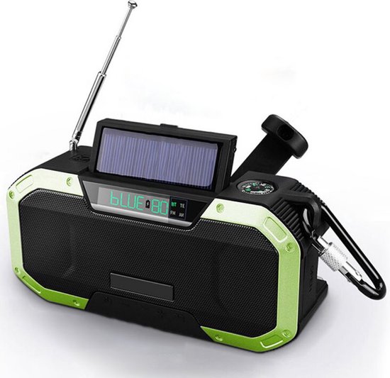 Radio d'urgence - Set complet portable de radio d'urgence pour la survie -  Banque