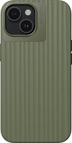 Nudient Bold Case Apple iPhone 15 Olive - Groen