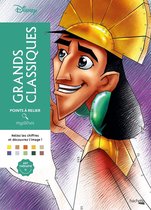 Disney Grands Classiques Disney Point a Rèlier - Punt tot Punt kleuren - Kleurboek voor volwassenen - Hachette