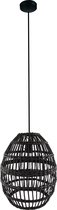 DKNC - Lampe suspendue papier - 37x37x45cm - Zwart