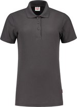 Tricorp poloshirt slim-fit dames - Casual - 201006 - donkergrijs - maat XS