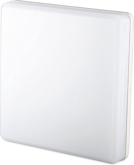 V-tac VT-84 nachtlampje vierkant - plug in - 2x USB - met dag/nacht