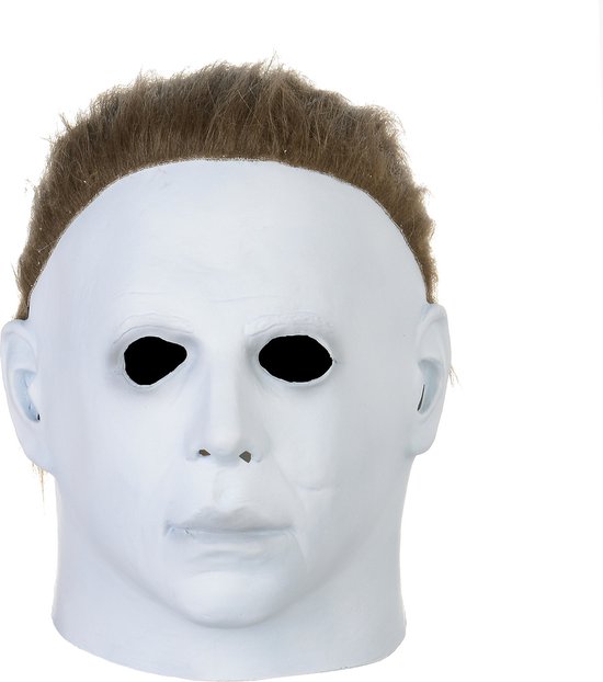Michael Myers Masker – Latex Horror Cosplay – Met Bloedmeter & Handschoenen – Gedetailleerd & Ademend – Voor Halloween, Carnaval & Griezelfeesten