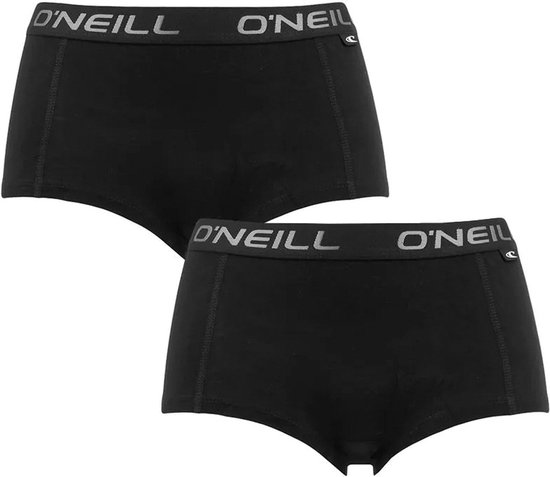 shorty femme 2-pack noir