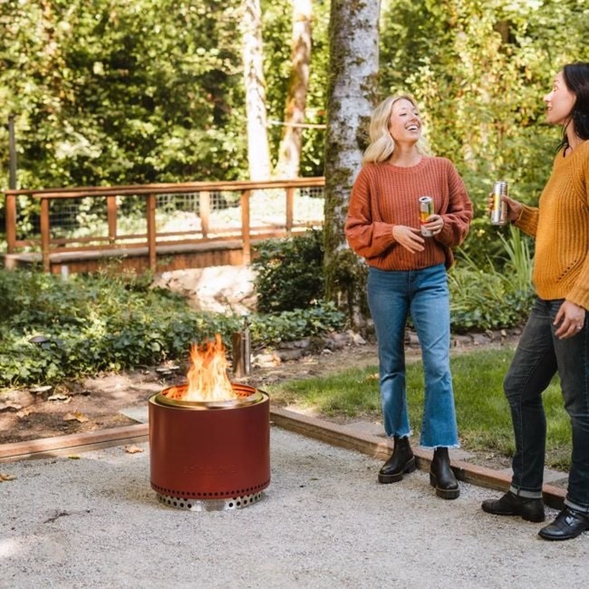 Solo Stove Bonfire 2.0 with stand - Stainless steel