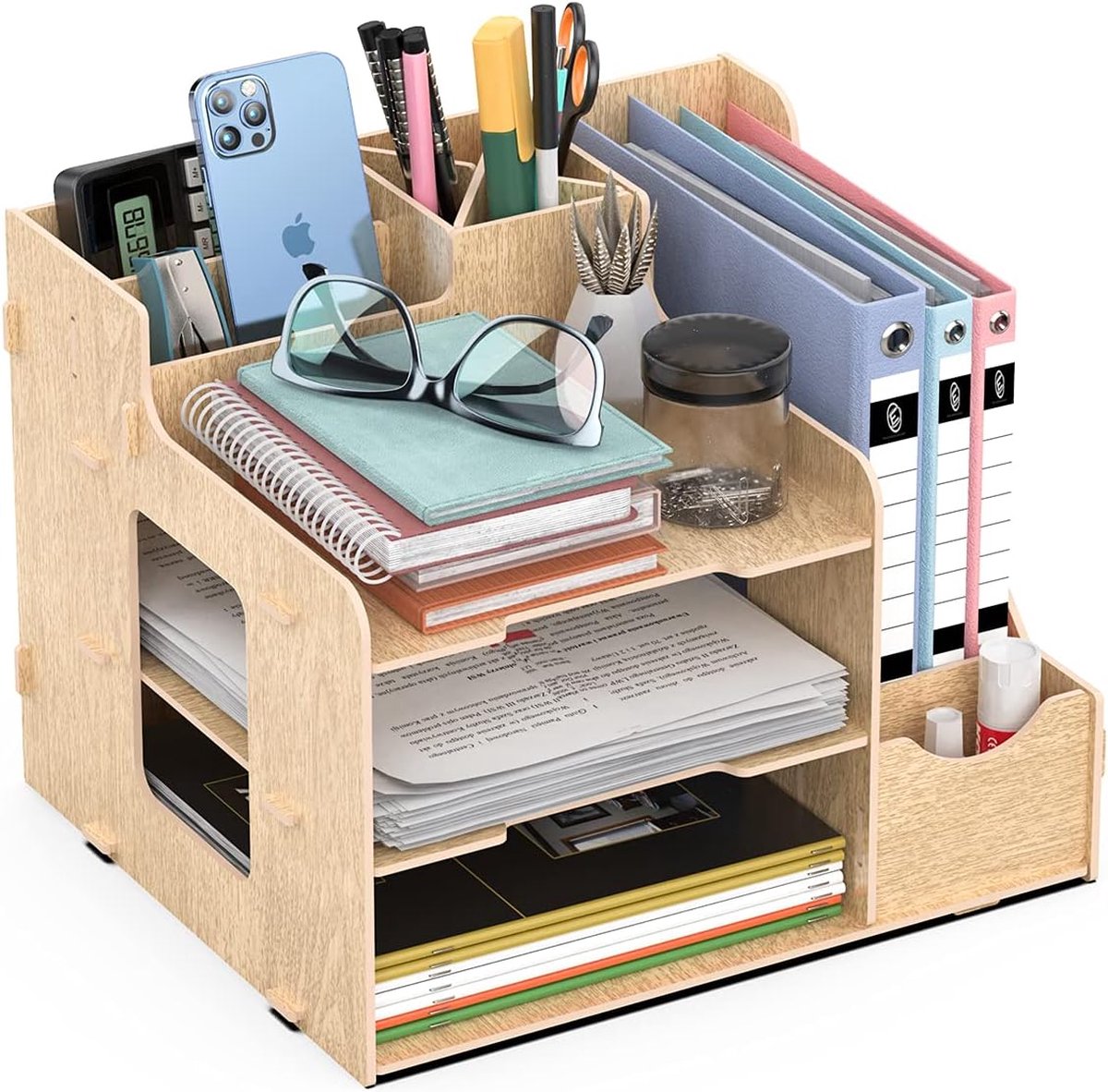 Plateau de rangement pour fichiers A4, accessoire de bureau, porte