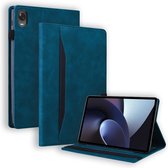 Case2go - Tablet hoes geschikt voor Oppo Pad 11 (2022) - Business Wallet Book Case - Met pasjeshouder - Donker Blauw