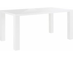 Sky - Eettafel 160x90 cm in wit MDF (75 x 160 x 90 cm)