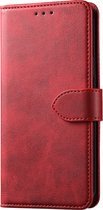 Hoesje geschikt voor Samsung Galaxy A20E - Bookcase - Pasjeshouder - Portemonnee - Kunstleer - Rood