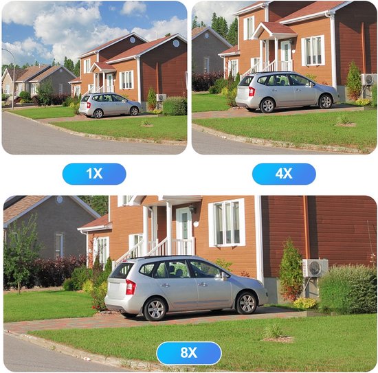 DrPhone WiView SmartCam - Smart Wifi Camera - Indoor En Outdoor Camera - Tweeweg Audio - Micro-SD Kaart Opslag - Infrarood - Zilver/Zwart van DrPhone — afbeelding 3