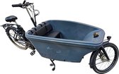 Dolly Bakfiets kussenset, model Evi, kleur zwart, 3 cm dikke skyleer bakfiets kussens