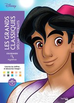 Coloriages Mystères Disney Les Grands Classiques Special Portraits - Hachette - Kleuren op nummer Kleurboek voor volwassenen