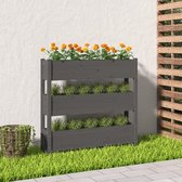 The Living Store Houten Plantenbak - 112 x 25 x 104.5 cm - Massief grenenhout