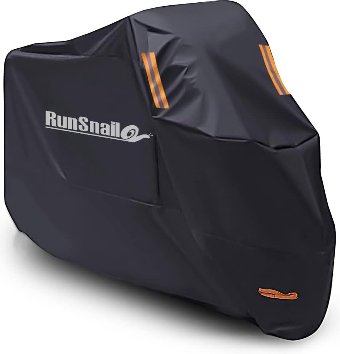 Waterdichte Motorhoes 210D Oxford-stof voor 245 cm Motorfietsen - Outdoor Motorafdekking met Vergrendelingsgaten - Krasbestendig - Geschikt voor Harley-Davidson, Honda, Yamaha, Suzuki, Kawasaki