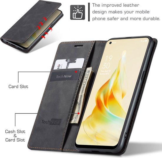 Telefoonhoes Met Kaartenvakken En Standfunctie Betterfon Flip Case Voor Honor X8A – Portemonnee Hoes Met Standfunctie & Kaartvakken | Roségoud Beschermhoes Roségoud Hoes