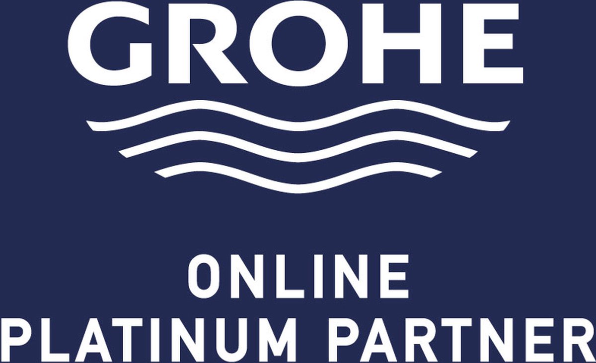 GROHE kraanrozet, chroom, rozet tbv opbouw spoelers