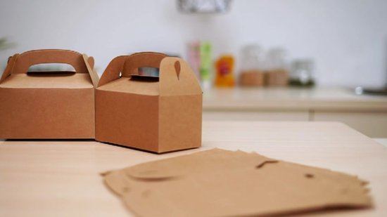 100 stuks kleine witte geschenkdozen met deksels voor feestgunst, 7,7 x 7,6 x 7,6 cm