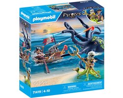 foto van PLAYMOBIL Pirates Gevecht tegen de reuzenoctopus - 71419